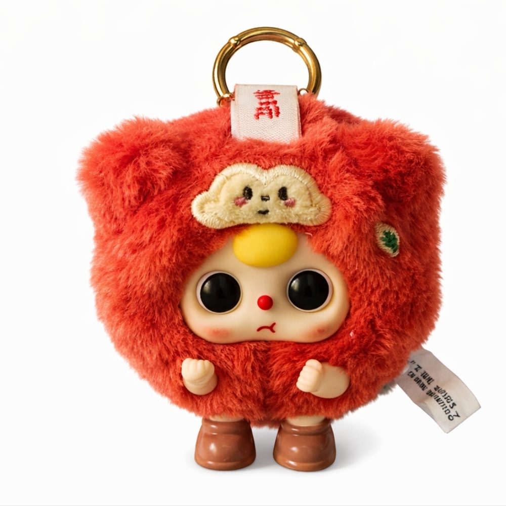 Baby Three is Here Series Plush NEW - Red Little Monkey‎